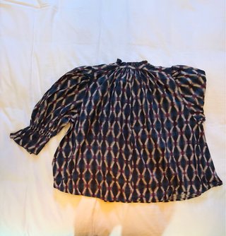 Camisa Oversized Estampada Talla L