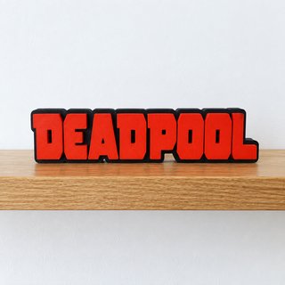 Logo Deadpool 3D
