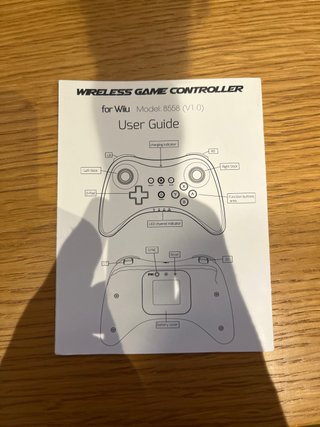 Mando Pro Wii U Negro