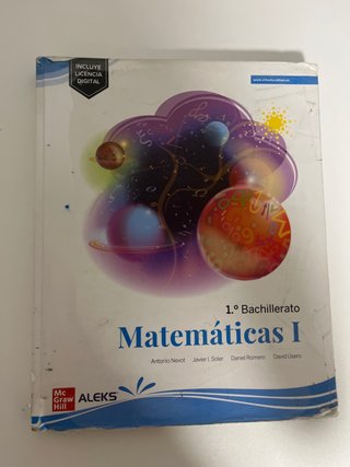 Matemáticas 1.º Bachillerato