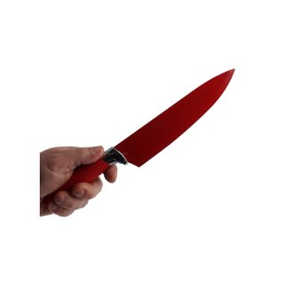 Juego de 7 cuchillos antiadherentes con taco