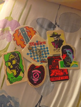 Pegatinas skate vintage