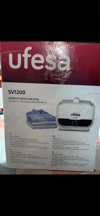 Secador y Planchador de Camisas Ufesa SV1200