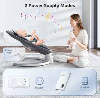 Columpio eléctrico para bebé