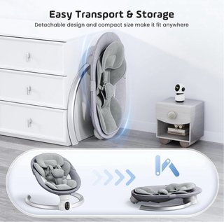 Columpio eléctrico para bebé
