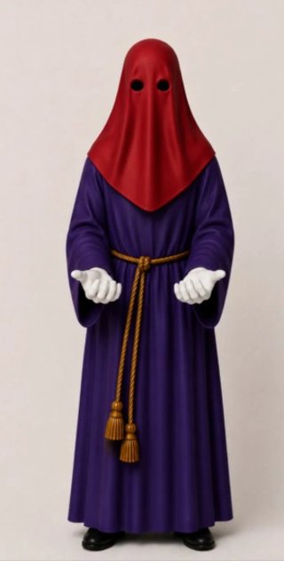 Figura Nazareno Hermandad Impresión 3D