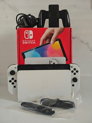 COMO NUEVA! Nintendo Switch OLED Blanca