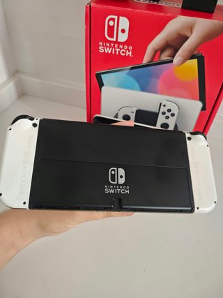 COMO NUEVA! Nintendo Switch OLED Blanca