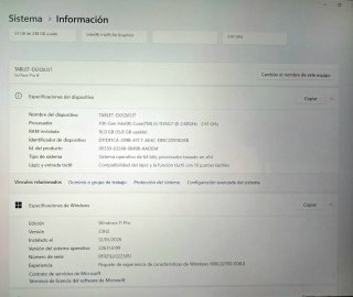 Microsoft Surface Pro i5 16GB 256GB Portátil Table