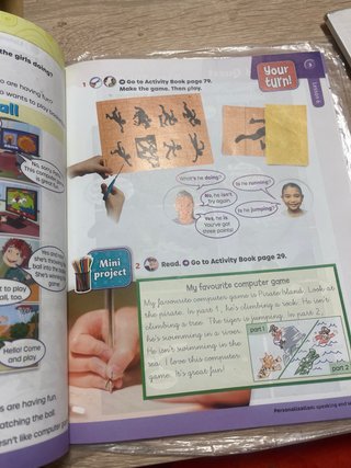 Libros de ingles steps into english 4 de primaria