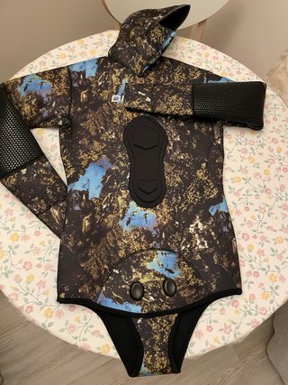 Traje de Pesca Submarina DIVESTAR 5mm Neopreno CR