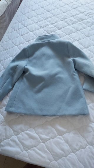 Abrigo Infantil Albana Azul Talla 4A Marca Nequeni