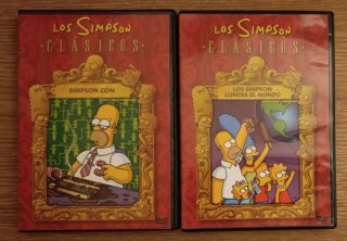 Pack 2 DVD Los Simpson Clásicos con 8 episodios