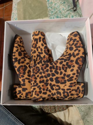 Botines Estampado Leopardo