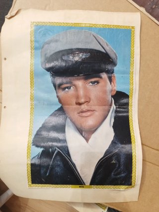 Póster Elvis Presley Vintage Copains