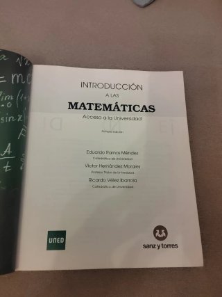 Introducción a las matemáticas
