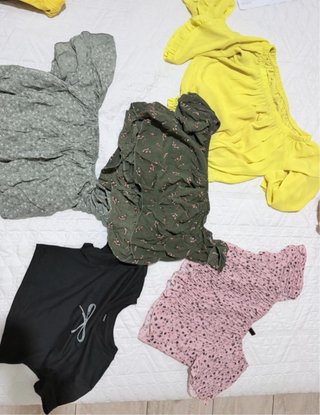 Set 5 Top Donna Taglia Unica