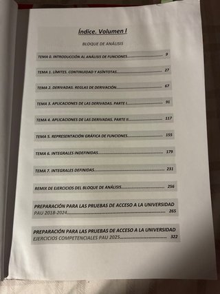 UNAS MATEMATICAS PARA TODOS.MATEMATICAS II