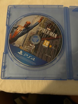 Marvel Spider-Man PS4 Juego Blu-ray