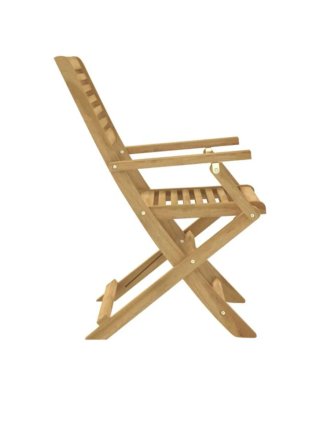 Set de 4 Sillas Plegables de Madera