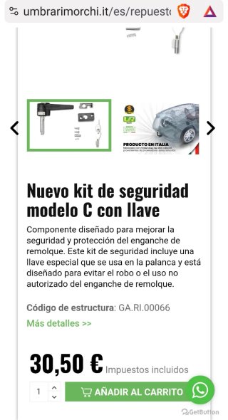 Enganche de remolque para Suzuki Gran Vitara
