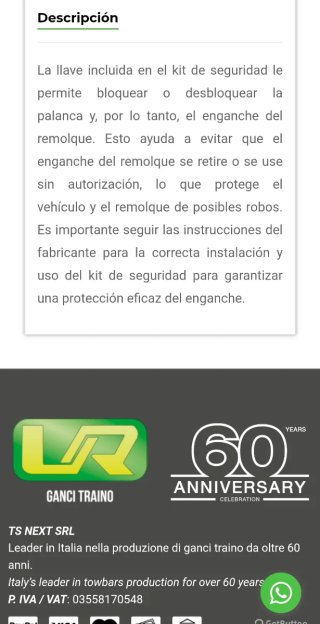 Enganche de remolque para Suzuki Gran Vitara
