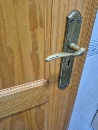 Puerta de Interior de Madera Maciza