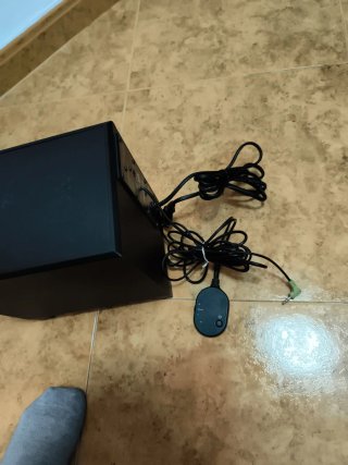 Subwoofer Logitech Negro