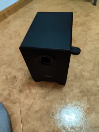 Subwoofer Logitech Negro