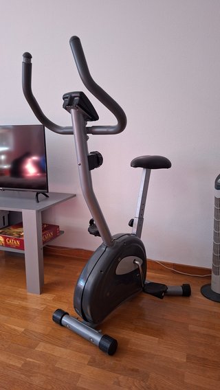 Bicicleta Estática Gris