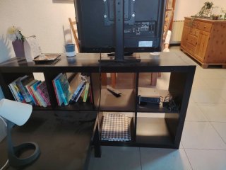 Estantería IKEA Negra