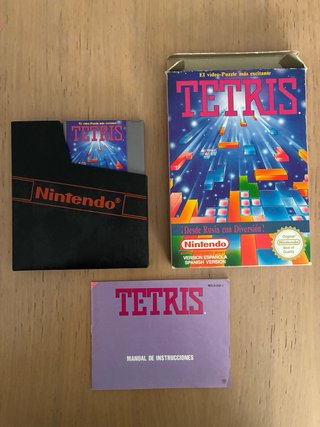 Tetris (Nintendo NES) - Versión Española