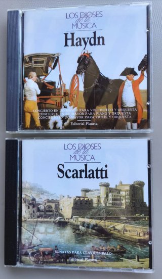 CDs variados del barroco y clasicismo