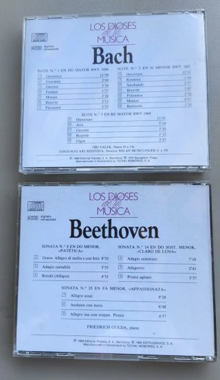 CDs variados del barroco y clasicismo