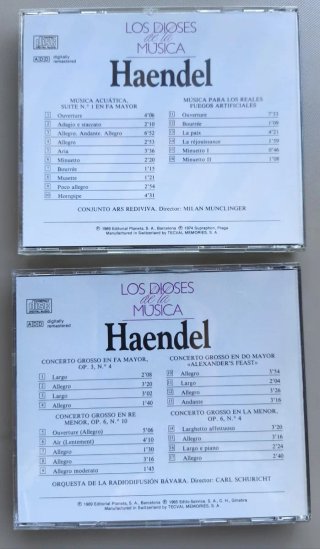 CDs variados del barroco y clasicismo