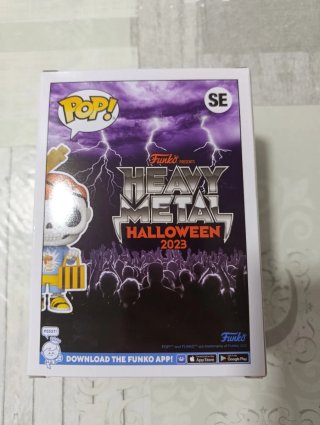Funko Pop! Freddy Bones Heavy Metal Halloween 2023