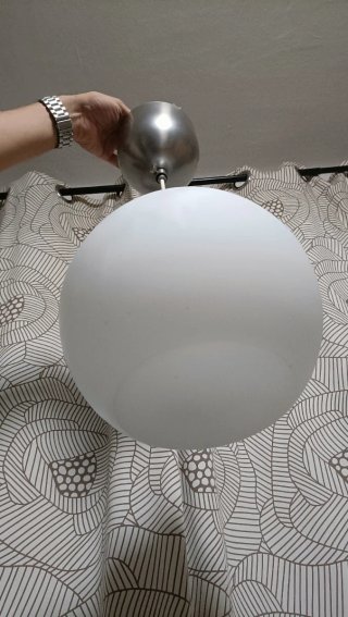 Lámpara de techo IKEA esférica