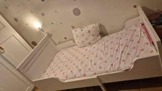 Cama Infantil Convertible Blanca