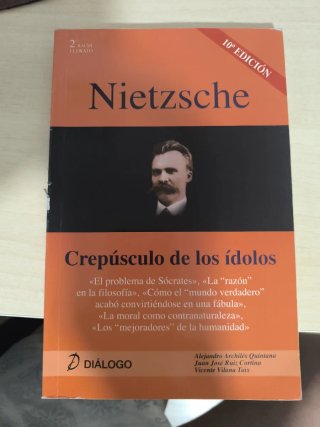 Nietzsche crepúsculo de los ídolos