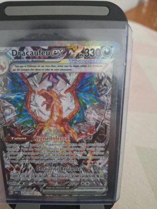 Carta Pokémon Dracaufeu ex 223/197 FR