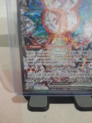 Carta Pokémon Dracaufeu ex 223/197 FR