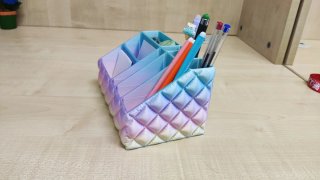 Organizador de escritorio multicolor