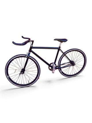 Bicicleta Urbana Fixie Negra