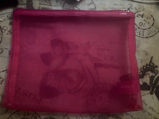 Neceser Kiko Milano Rosa Transparente