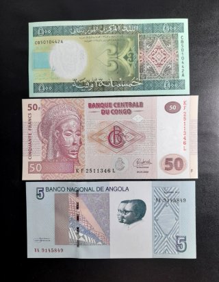 Lote Billetes Africa