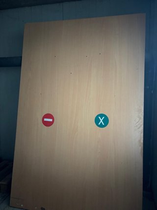 Tablero de aglomerado color madera
