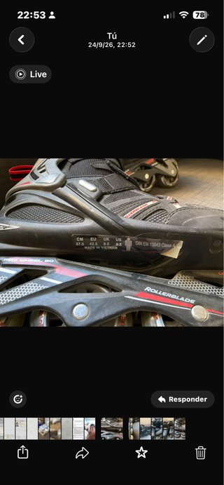 Patines Rollerblade Talla 42.5