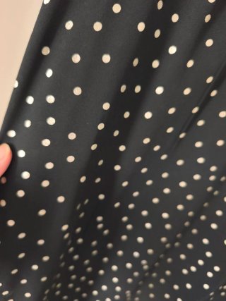 Vestido Sfera lunares dorados talla S