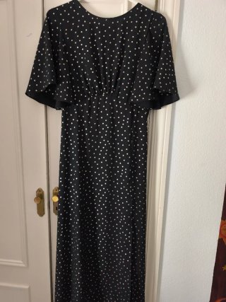 Vestido Sfera lunares dorados talla S