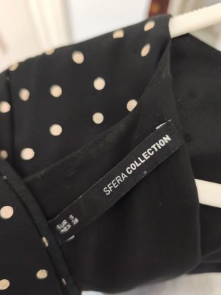 Vestido Sfera lunares dorados talla S